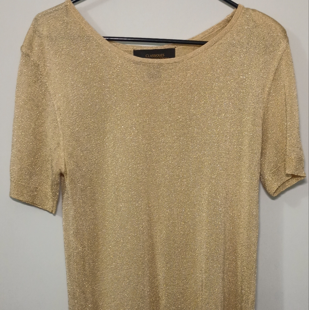 Gold Metallic Classiques size Large